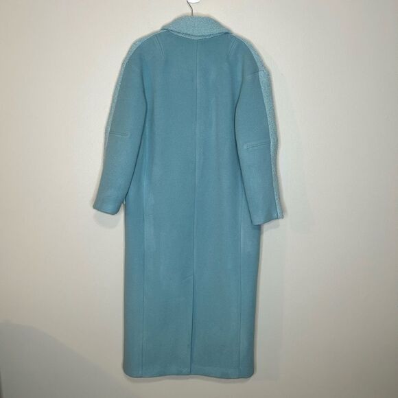 Ted Baker Jjoelle Fabric Blocked Oversized Crombie Coat - Picture 7 of 12